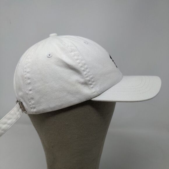 Silver Springs Boy's Slideback Hat White Size Ages 5-12 Embroidered Logo - Picture 7 of 12